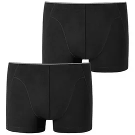 SCHIESSER Retro Boxer 95/5 Boxershorts schwarz L 2er Pack