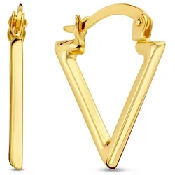 Beloro Ohrringe Jewels Della Spiga Luna golden - 375 gold Gold Damen 