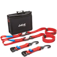 ACEBIKES Cam Buckle Premium 2-Pack Spanngurtset Transportsicherung Motorrad