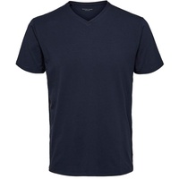 Selected Homme Herren 16073458 T Shirt, Navy Blazer, M