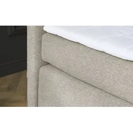Möbel Kraft Boxspringbett 127 x 104 cm H3 Beige