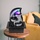 GLOBO LED-Brunnen Albert Kunststoff Grau