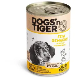 Dogs'n Tiger Hund 6 x 400g Dogs'n Tiger Mahlzeit! Dog 6x800g