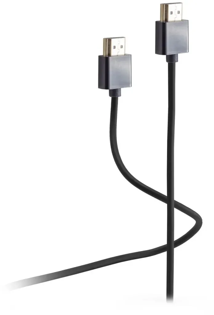 Flexline FL31-15035 HDMI-Kabel 2 m HDMI Typ A (Standard) Schwarz, Grau