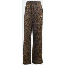adidas Wide Leg Satin Joggers braun XS