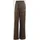 adidas Wide Leg Satin Joggers braun XS