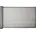 Balkonverkleidung 90 x 600 cm Grau Aluminium