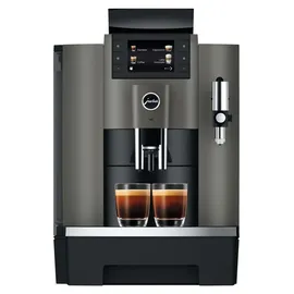 Jura W8 Dark Inox Kaffeevollautomat schwarz