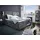 Collection AB Copenhagen, inklusive Bettkasten, Topper, wahlweise mit LED-Beleuchtung, grau