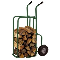 Toolland Sackkarre für Holz, Luftreifen, Grün, Tragkraft 250 kg