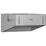KWC AR WC-Rollenhalter, EXOS, Edelstahl, 123x62x129 mm, Aufputz