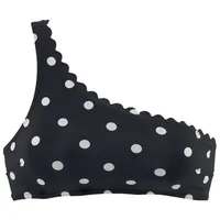 LASCANA Bustier-Bikini-Top Damen Schwarz/Weiß 38 Cup A/B