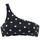 LASCANA Bustier-Bikini-Top Damen Schwarz/Weiß 38 Cup A/B
