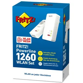 AVM FRITZ!Powerline 1260E 1200 Mbps 2 Adapter 20002795