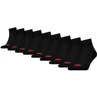 Levi's Unisex 9er Pack SCHWARZ|SCHWARZ 39-42