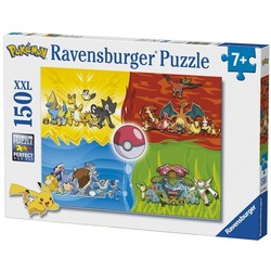 POKÉMON Puzzle »Pokémon Puzzle XXL Pokémon Typen (150 Teile)«, Puzzleteile