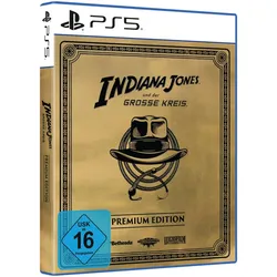 BETHESDA Spielesoftware "Indiana Jones und der große Kreis (Premium Edition)", weiß, neutral, PlayStation 5, Games