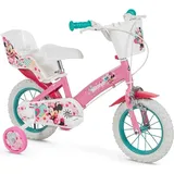 Toimsa Bikes TOIMSA Jungen Fahrrad 30,5 cm 12" Minnie Huffy (3/5 Jahre), bunt, Klein