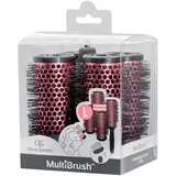 Olivia Garden Multibrush 4er Set 46/62 mm rot