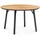 Idimex Gartentisch Ø 120 x 75 cm Schwarz/Natur