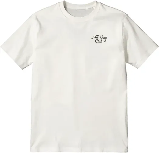 Bucketz All Day Club T-Shirt Weiss