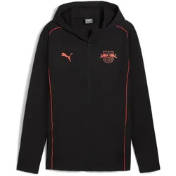 PUMA RB Leipzig Casuals Kapuzenjacke Herren 09 - PUMA black/active red S