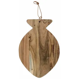 ib laursen Schneidebrett Fisch Holz 1 40 x 28 cm Beige