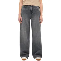 Mustang Damen Jeans Style Luise Wide, schwarz hell - 30x30