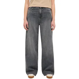 Mustang Damen Jeans Style Luise Wide, schwarz hell - 30x30