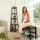 Relaxdays Schuhbank 81 x 50 x 32 cm offen / braun