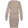 LASCANA Strickkleid Mini Beige 36