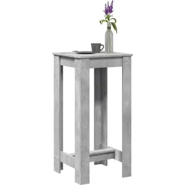 vidaXL Bartisch 51 x 50 x 103,5 cm Grau