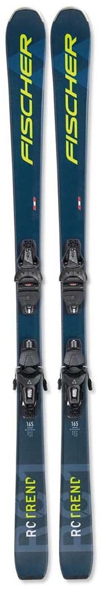 Ski Alpinski Carvingski On-Piste-Rocker - Fischer RC Trend SLR - 160cm - inkl. Bindung RS9 SLR Z2,5-9 - Modell 2024 - All Mountain Ski - geeignet für Einsteiger bis Fortgeschrittene