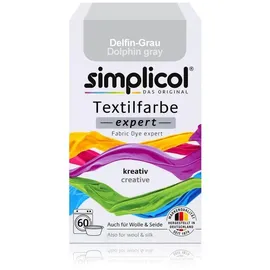 Heitmann Simplicol Textilfarbe expert Delfin-Grau