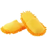 Infactory Putz-Hausschuhe 2er-Set orange