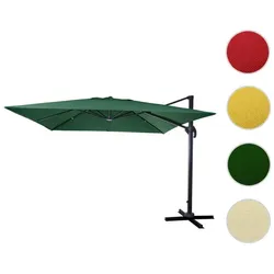 MVG Gastronomie-Ampelschirm »MVG-A96«, 360 x 300 cm, 360° drehbar - gruen