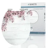 Schütte WC-Sitz FLOWERS and WOOD mit Absenkautomatik,