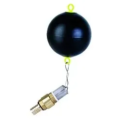 T.I.P. Ballschwimmer - Mit Fußventil,  schwimmende Entnahme, für Zisternen und Brunnen, 30914