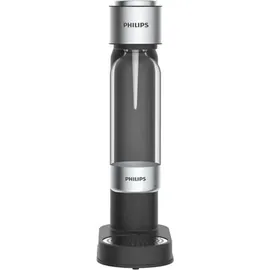 Philips GoZero mattschwarz + PET-Flasche + Zylinder