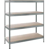 SCHULTE Regalwelt Schwerlastregal XXL, 180x160x60 cm (HxBxT), verzinkt