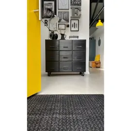Wash+Dry Duo Charcoal 75 x 120 cm Schwarz