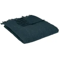 Atmosphera Createur d ́interieur Tagesdecke, Dunkelblau, Rechteckig, 130x180 cm,