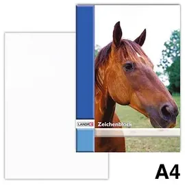 Landré LANDRÉ® Zeichenblock DIN A4, 1 Block
