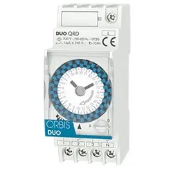 Orbis Tecnologia Electrica ORBIS OB292032, Täglicher Timer, Weiß, Tasten, Kunsts