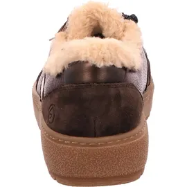 REMONTE Sportliche Schnürschuhe in Braun 37
