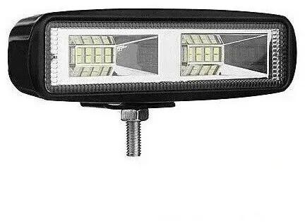 Universeller 48 W LED-Halogen-Arbeitsscheinwerfer 12–24 V mit kombiniertem Weißlicht für Auto, Offroad, Bus, Van, Lkw