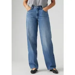 Levi's für Damen. A3494-0057 Baggy Jeans Papa blau (32/32), Lässig, Baumwolle, Denim