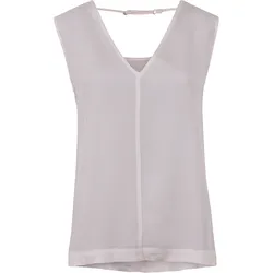 Lee Damen Top Shirt Ärmellos Sleeveless Top Weiß S