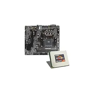 Mainboard Bundle | AMD Ryzen 7 5700G 8x3800 MHz, MSI A520M-A Pro, Radeon Graphics, 1x M.2 Port, 4X SATA 6Gb/s, USB 3.2 Gen1 | Tuning Kit | CSL PC Aufrüstkit