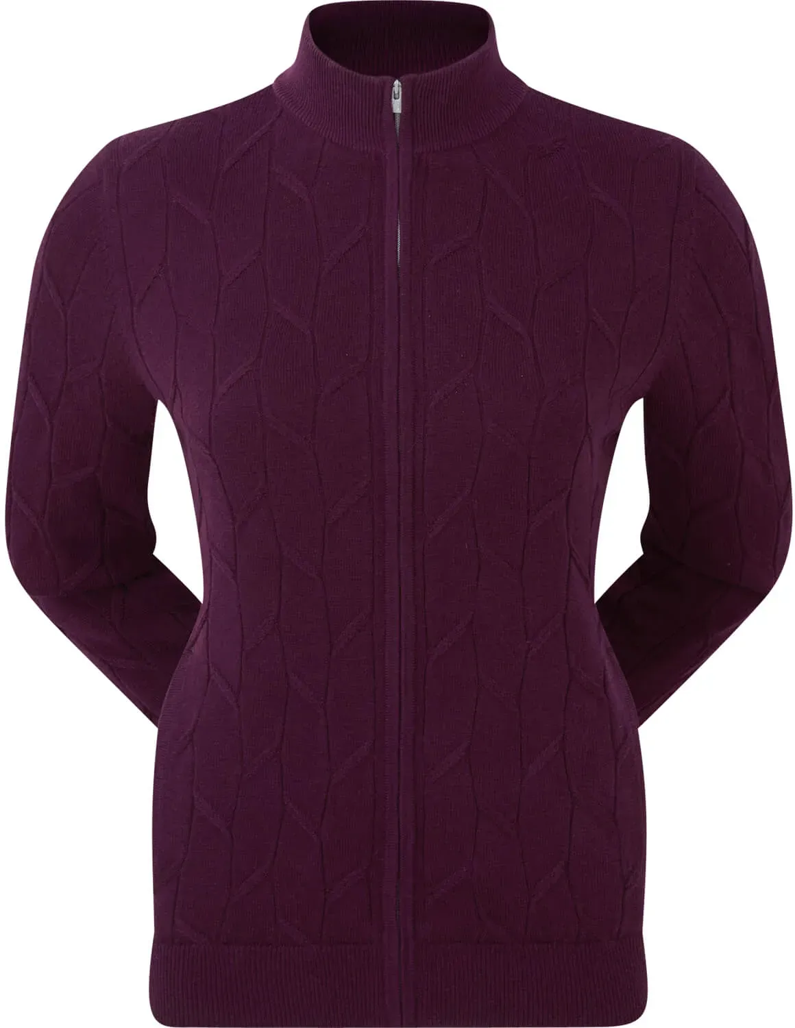 FootJoy Jacke Lined Full-Zip, weinrot